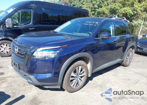 2023 Nissan Pathfinder Sl 4Wd from USA, damaged, VIN 5N1DR3CC9PC241994